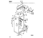 Universal/Multiflex (Frigidaire) MRT15CPEW5 cabinet diagram