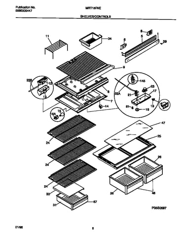 Shelves/controls