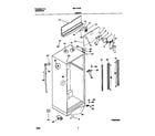 Universal/Multiflex (Frigidaire) MRT18JREW2 cabinet diagram