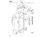 Universal/Multiflex (Frigidaire) MRT18TRFD2 cabinet diagram