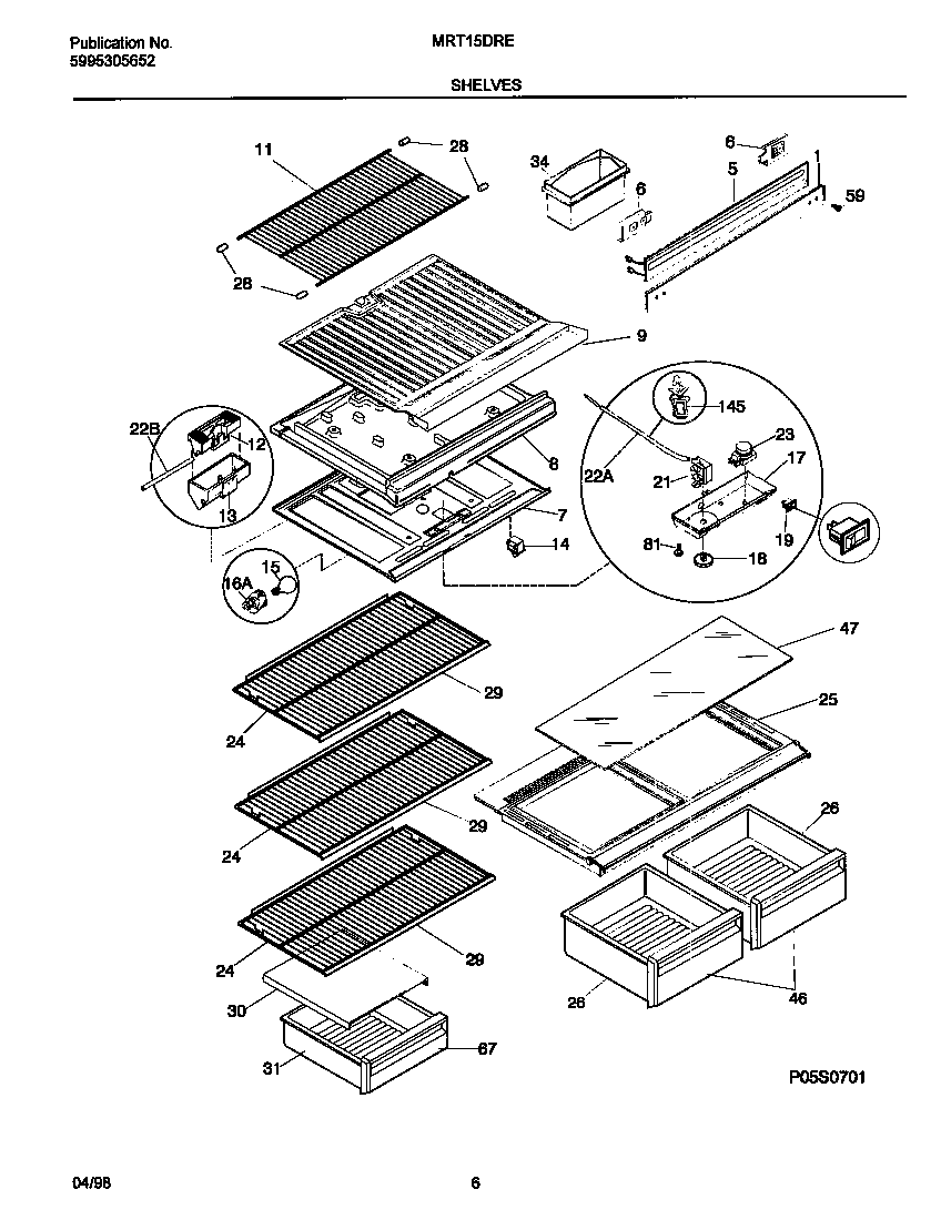 SHELVES