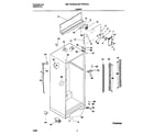 Universal/Multiflex (Frigidaire) MRT18PNED3 cabinet diagram