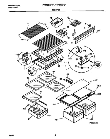 Shelves/controls