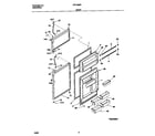 Frigidaire FRT18QSFW0 doors diagram