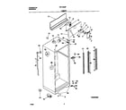 Frigidaire FRT18QSFW0 cabinet diagram