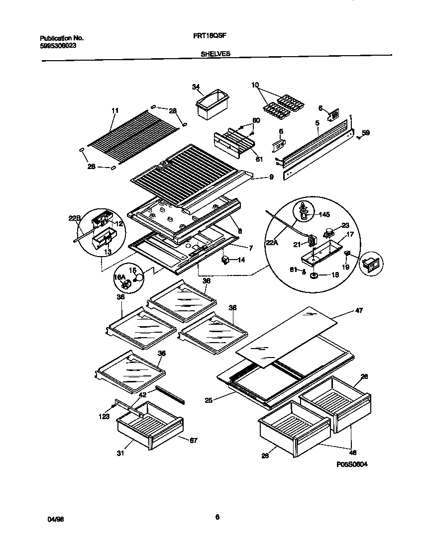 SHELVES/CONTROLS