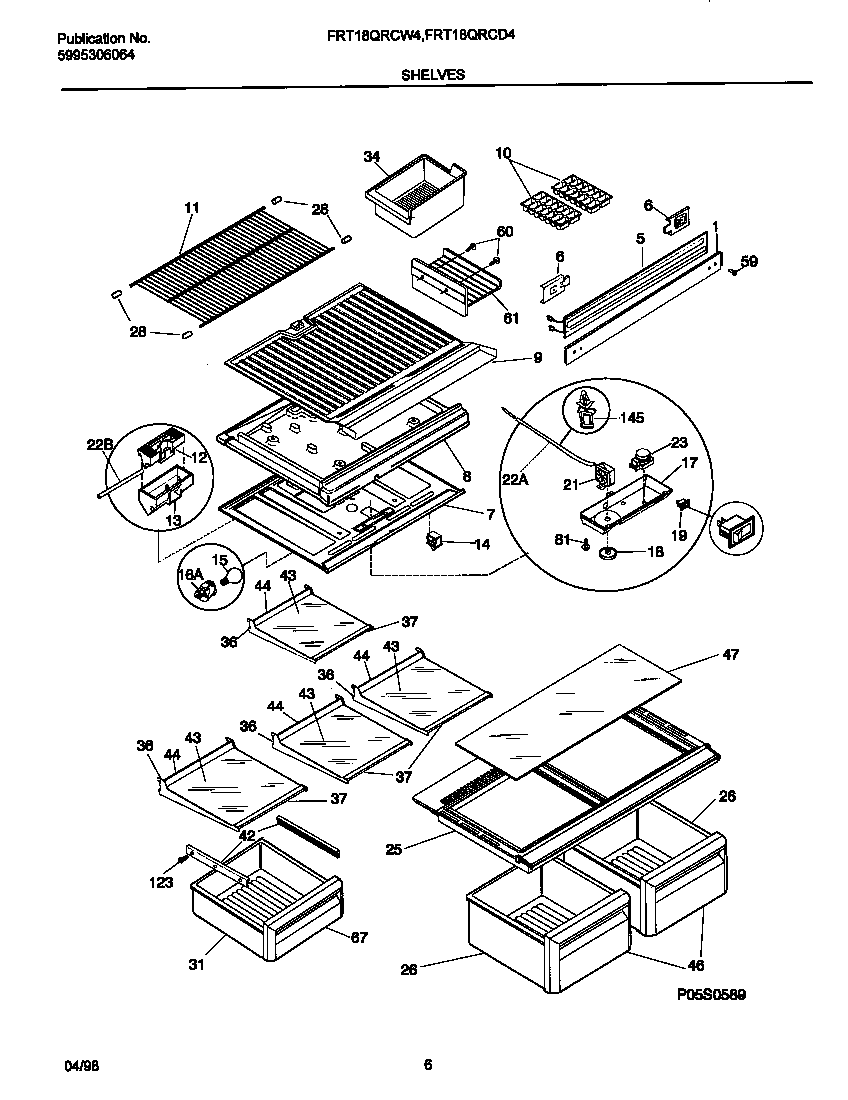 SHELVES/CONTROLS