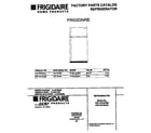 Frigidaire FRT18TNCD5 cover diagram