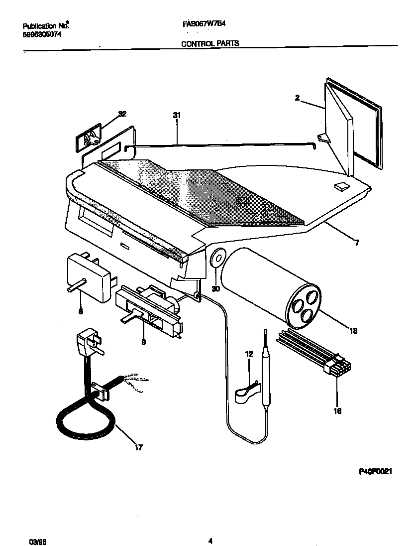 Control parts
