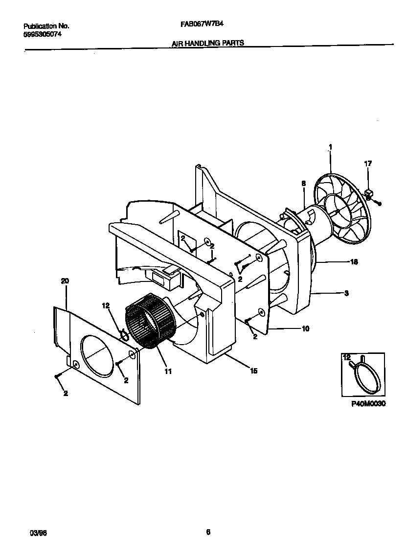 Air handling parts