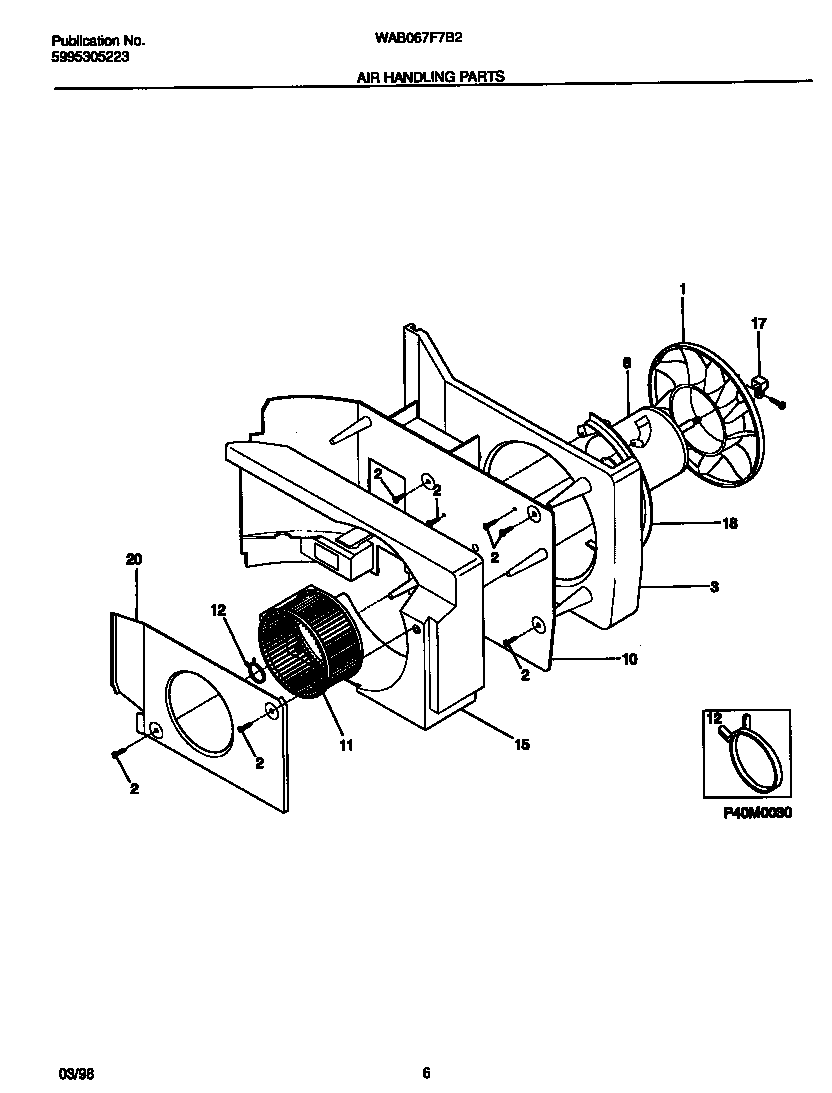 Air handling parts