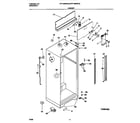 Frigidaire FRT18KREW3 cabinet diagram
