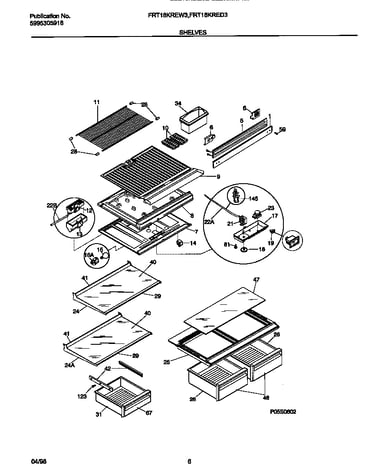 Shelves/controls