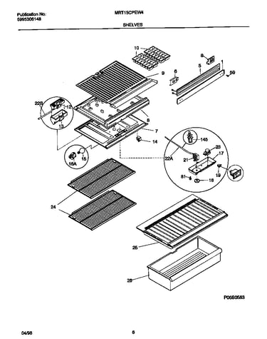 Shelves/controls
