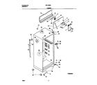 Universal/Multiflex (Frigidaire) MRT18BSCW3 cabinet diagram