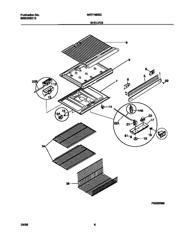 Shelves/controls