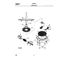 Universal/Multiflex (Frigidaire) MDB100RGW0 motor & pump diagram