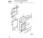 Universal/Multiflex (Frigidaire) MRT18DNGY0 doors diagram