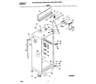 Universal/Multiflex (Frigidaire) MRT18DNGZ0 cabinet diagram
