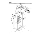 Universal/Multiflex (Frigidaire) MRT18FNGD0 cabinet diagram