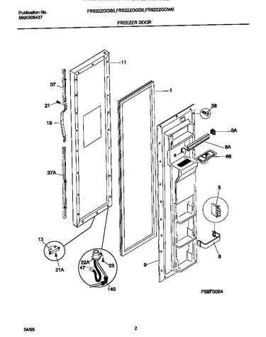 Frzr door