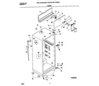 Universal/Multiflex (Frigidaire) MRT13CREW2 cabinet diagram