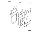 Universal/Multiflex (Frigidaire) MRT16CGEW5 doors diagram
