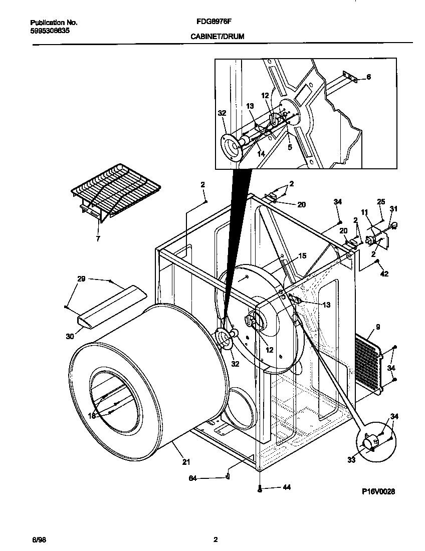 CABINET/DRUM