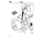 Frigidaire FDG8976FS0 cabinet/drum diagram