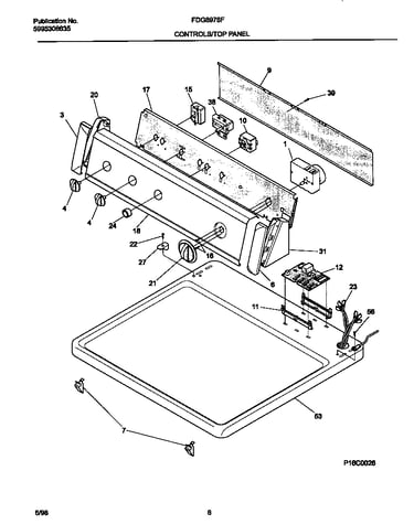 Controls/top panel