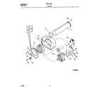 Universal/Multiflex (Frigidaire) MDE116REW1 motor diagram