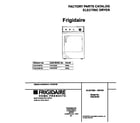 Frigidaire FDE7976FS0 cover diagram