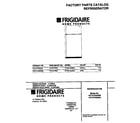 Frigidaire FRT21PRGW0 cover diagram