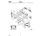 Frigidaire FLSE72GCT8 control panel diagram