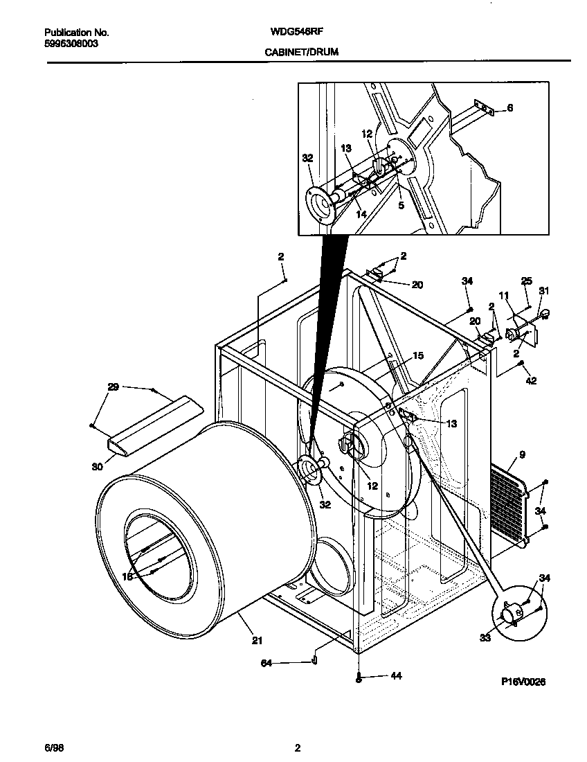 CABINET/DRUM