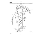 Universal/Multiflex (Frigidaire) MRT13BSCW3 cabinet diagram
