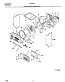 Upper cabinet/drum/heater