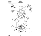 Universal/Multiflex (Frigidaire) MLXG42REW3 lower cabinet/top diagram