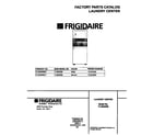 Frigidaire FLXE52RBT7 cover diagram