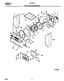Upper cabinet/drum/heater