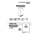 Frigidaire FFU20F9GW1 cover diagram