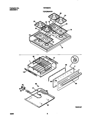 Top/drawer