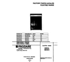 Universal/Multiflex (Frigidaire) MEF304PGWA cover diagram