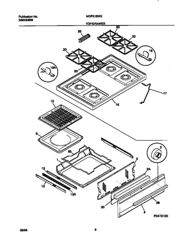 Top/drawer