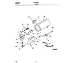 Universal/Multiflex (Frigidaire) MDG546RES2 burner diagram