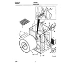 Frigidaire FSG748GFS0 cabinet/drum diagram