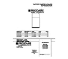 Frigidaire FRT21LRGD1 cover diagram