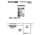 Universal/Multiflex (Frigidaire) MWX121REW2 cover diagram