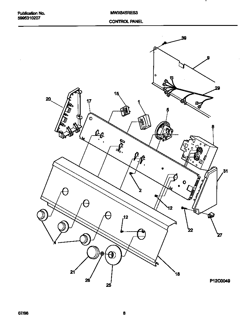 Control panel