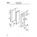 Frigidaire FRS20ZRGW0 refrigerator door diagram